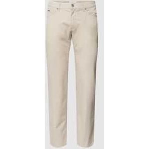 Straight fit chino met 5-pocketmodel, model 'Cadiz'