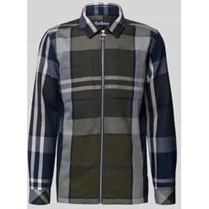 Oversized overhemdjack van puur katoen