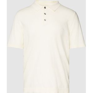 Poloshirt met viscose en polokraag, model 'EMIL'