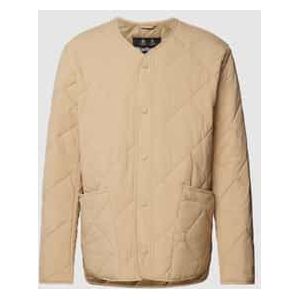 Gewatteerd jack met knoopsluiting, model 'LIDDESDALE'