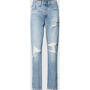 Skinny fit jeans in used-look