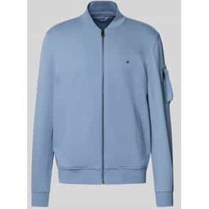 Relaxed fit sweatjack van katoenmix