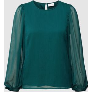 Blouse met structuurmotief, model ‘FALIA’