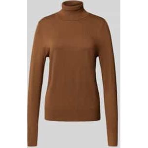 Gebreide pullover met ribboorden