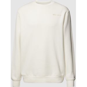 Sweatshirt met labeldetails, model 'Rochester'