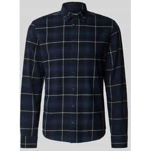 Regular fit vrijetijdsoverhemd met kentkraag, model 'MACE'