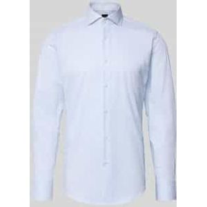 Slim fit zakelijk overhemd van katoenmix, model 'HANK'