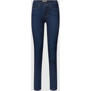 Shaping super skinny fit jeans met stretch, model '310' - Water