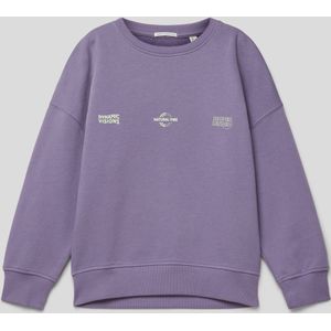 Sweatshirt met kapmouwen