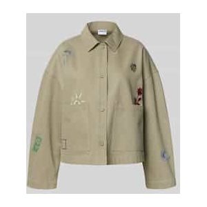 Jas met opgestikte zakken