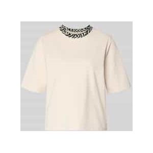 T-shirt met ronde hals