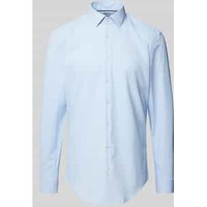 Slim fit zakelijk overhemd met stretch