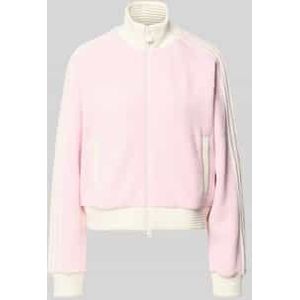 Sweatjack met opstaande kraag