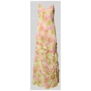 Cocktailjurk met hartvormige hals, model 'CANTARA'