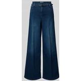 Jeans - Blue Used - Riemlussen - Steekzakken - 1-knoopsmodel