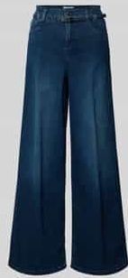 Jeans - Blue Used - Riemlussen - Steekzakken - 1-knoopsmodel