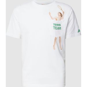 T-shirt met motiefprint, model 'AUSTIN'
