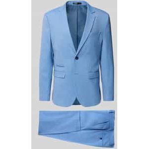 Slim fit pak bestaande uit een 2-knoops colbert en pantalon