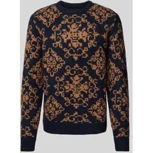 Gebreide pullover met wol