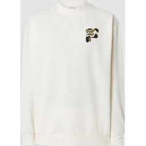 Sweatshirt met geborduurd logo, model 'Cosenza'
