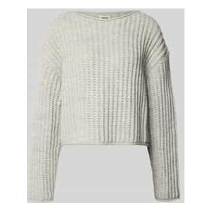 Gebreide pullover met ronde hals, model 'IMENY'