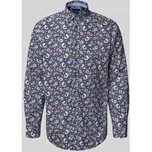 Regular fit vrijetijdsoverhemd van puur katoen met kentkraag