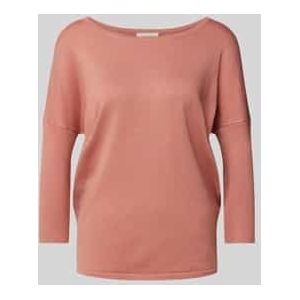 Gebreide pullover met ronde hals, model 'JONE'