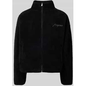 Sweatjack met labelstitching, model 'Mykonos'