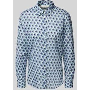 Overhemdblouse met knoopsluiting