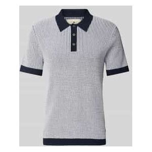 Regular fit poloshirt met labeldetail, model 'SANDER'