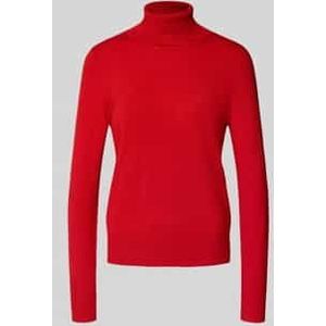 Gebreide pullover met ribboorden