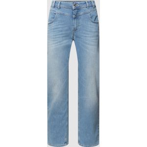 Boyfriend fit jeans met stretch