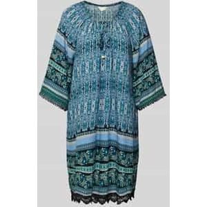 Mini-jurk met all-over print