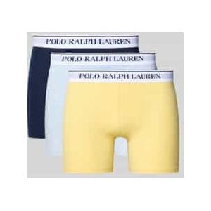POLO RALPH LAUREN - Set van 3 Boxershorts - Blauw - Katoen