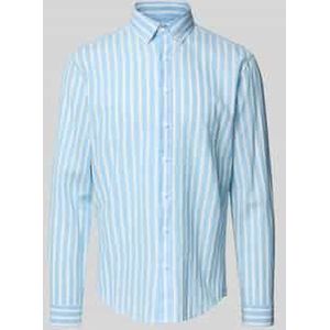 Slim fit vrijetijdsoverhemd met button-downkraag