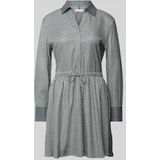 Tommy Hilfiger - Mini-jurk - Viscose - Getailleerd - Platte Kraag