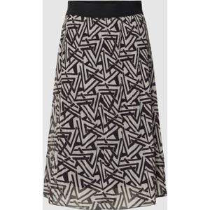 Midirok met all-over motief