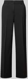 MORE & MORE - Pantalon - Zwart - Wide Leg - High Waist