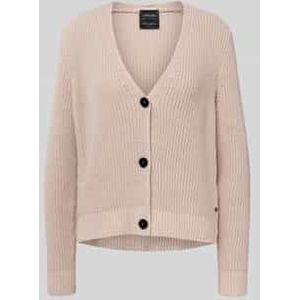 Regular fit gebreid jack met V-hals