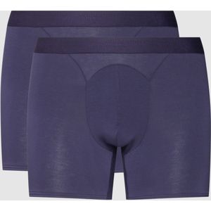 Boxershort met elastische logo in band in een set van 2 stuks