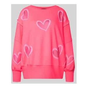 Sweatshirt met kapmouwen
