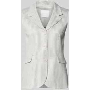 Gilet met klepzakken en reverskraag