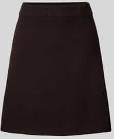 Neo Noir Gebreide Rok Gisa Bruin dames