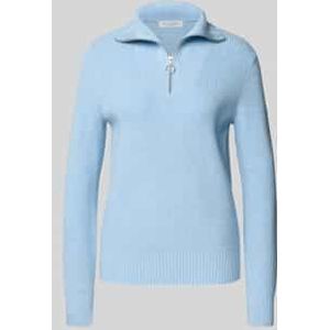 Gebreide pullover met schipperskraag