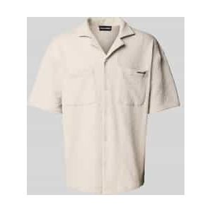 Oversized vrijetijdsoverhemd met 1/2-mouwen, model 'ACADO'