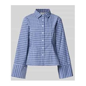 Overhemdblouse met knoopsluiting