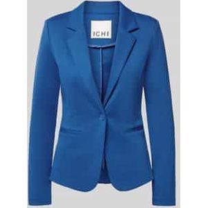ICHI - Kate - Blazer - Blauw - Slanke Pasvorm
