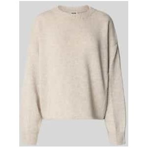 Gebreide pullover met ribboorden, model 'MALESE'