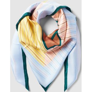 Zijden sjaal met all-over motief, model 'UBERTA'
