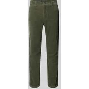 Corduroy broek met achterzakken, model 'MAliam'